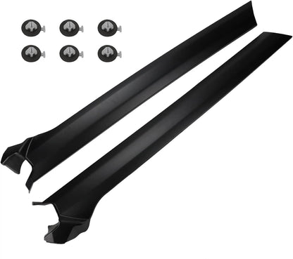 Solidspare Front Wind Shield Post A Pillar Molding Trim Set for Land Rover LR3 LR4 2005-16