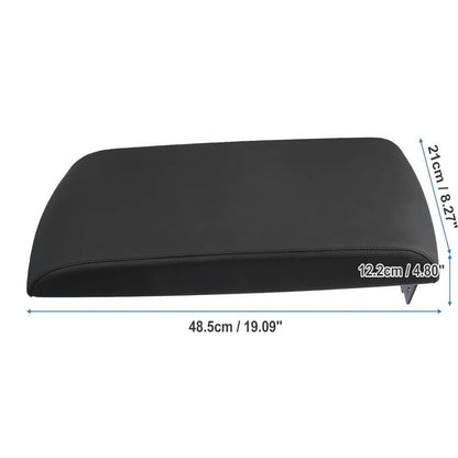 Solidspare New Black Armrest Center Console Lid Cover FA8Z-7406024-AB For 2013-19 Ford Flex