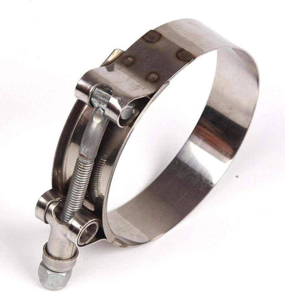 Solidspare 2pcs 2" Inch T-bolt Clamp Silicone Stainless Steel Hose Turbo Intake Intercooler