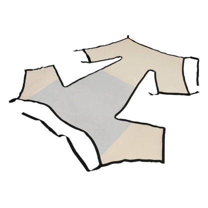 Solidspare Aircraft Cabin Cover White Windshield Cover For Cessna 150 Cessna 152 Canvas