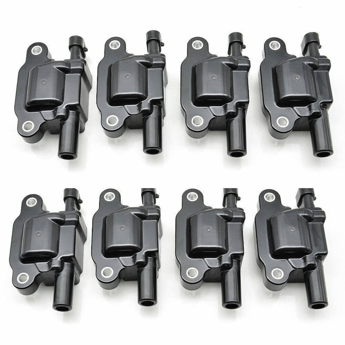 Solidspare 8 Pack UF413 Ignition Coils & 41-962 Spark Plugs w/ Spark Plug Wires For Chevy