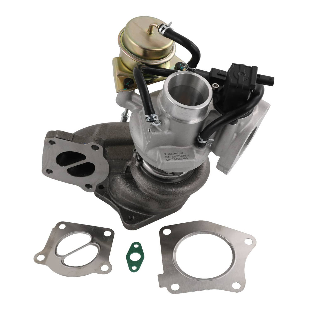 Solidspare Billet Turbocharger FIT Chevy Chevrolet Camaro Malibu GM Cadillac CTS ATS TD04L