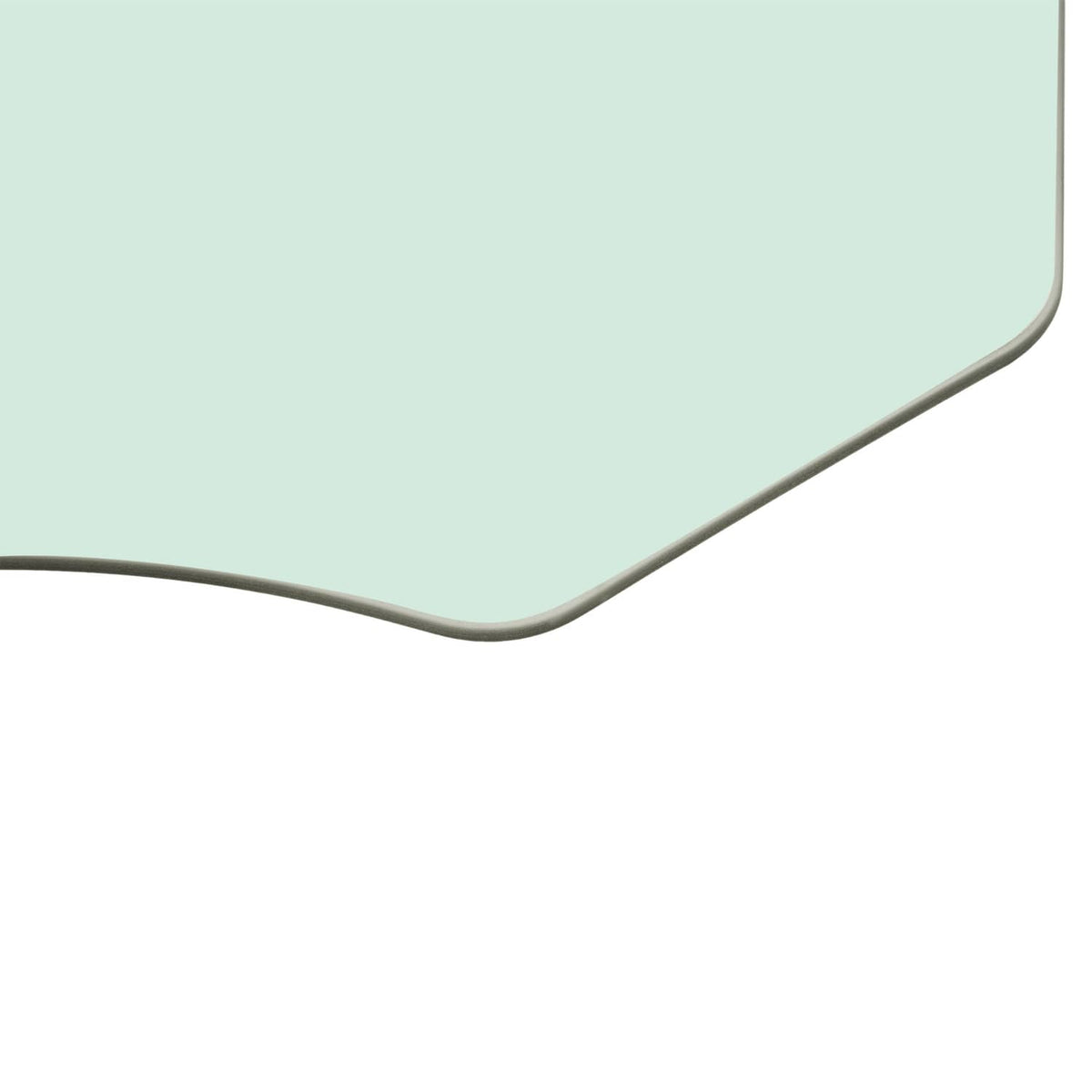 Solid Spare New Driver Side Rear Door Window Glass For 2011-2016 Hyundai Elantra 4-Dr Sedan