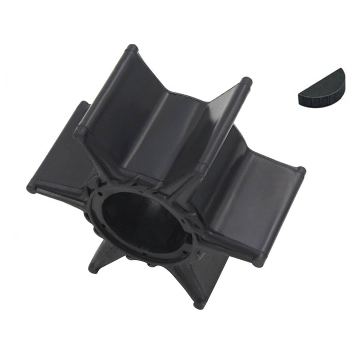 Solid Spare Water Pump Impeller With Key For YAMAHA 688-44352-03-00 18-3070 75/80/85/90 HP