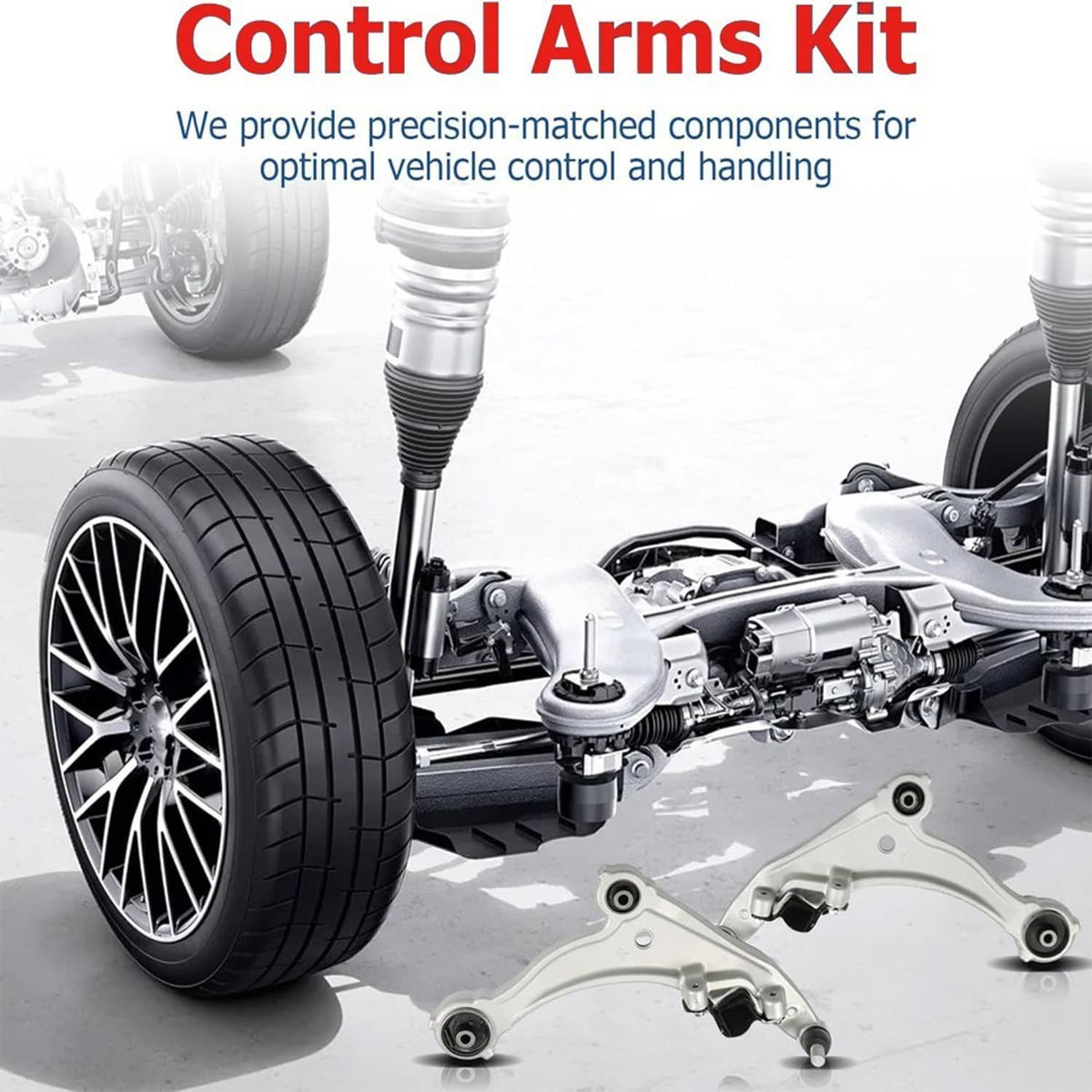 Solidspare 12Pcs Front Lower Control Arm Tie Rod Sway Bar Kit For 2009-2014 Nissan Maxima