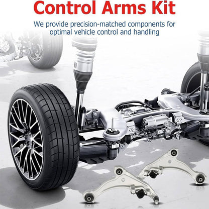 Solidspare 12Pcs Front Lower Control Arm Tie Rod Sway Bar Kit For 2009-2014 Nissan Maxima