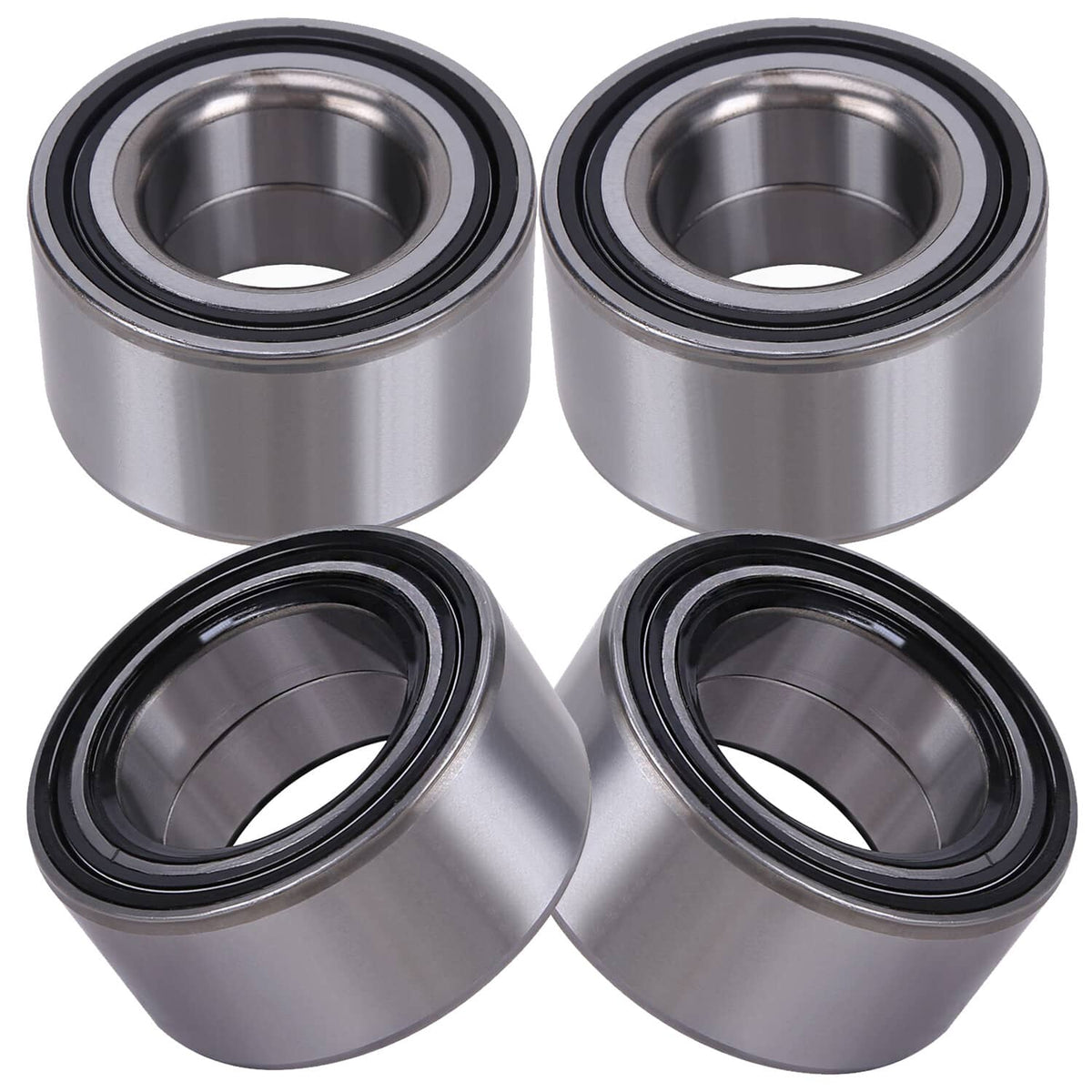 Solidspare All 4 Front + Rear Wheel Bearings For Polaris Ranger RZR S 800 900 XP 2010-2014