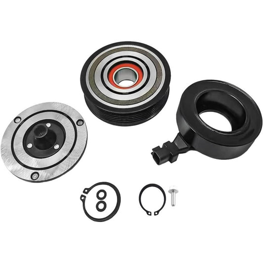Solidspare AC COMPRESSOR CLUTCH KIT COIL PULLEY FITS: 2012-2018 JEEP WRANGLER 6 CYL 3.6L