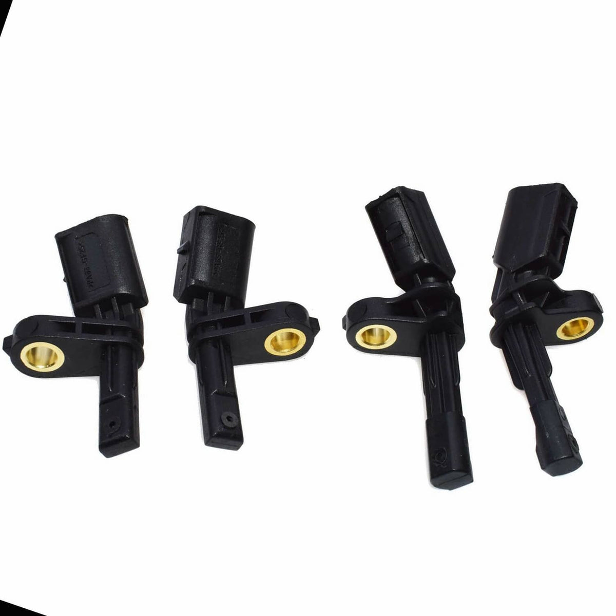Solid Spare 4 ABS Wheel Speed Sensor Front Rear Left & Right for Audi & Volkswagen Set US