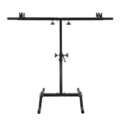 Solid Spare 150LB Adjustable Auto Body Painting Rack Paint Stand For Bumper Fender Hood Door