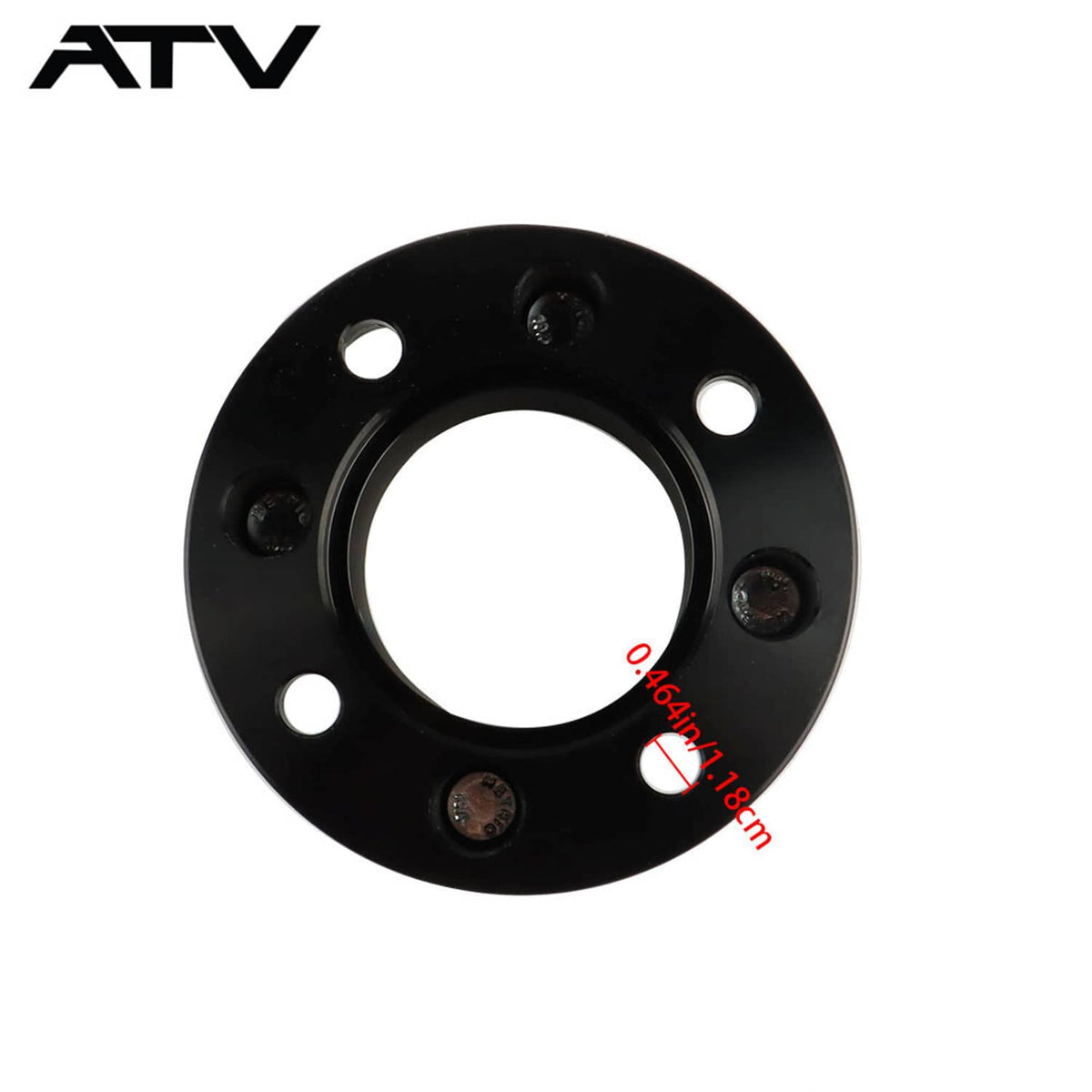 Solidspare 4pcs 1.5" 4×110 ATV Wheel Spacers 10×1.25 For Honda Yamaha For Kawasaki 4/110