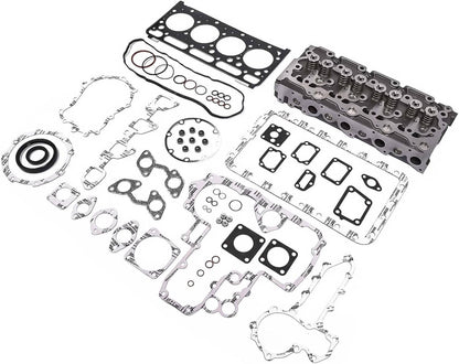 Solidspare For Kubota V2203 Engine/ Bobcat 753 763 773 Complete Cylinder Head & Full Gasket