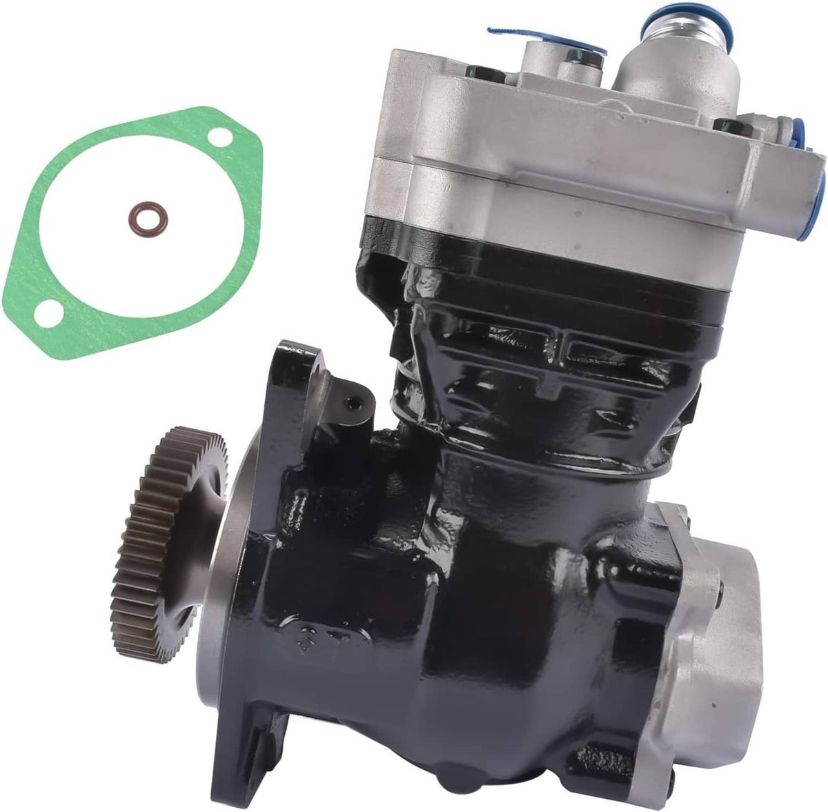 Solidspare For Detroit Diesel DD15 Truck Air Brake Compressor with Gear DDE RA4711302515