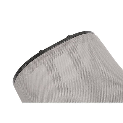 Solidspare Universal Boat Seat Horse Seat Palma For B300 Aluminum Black Frame Gray Mesh