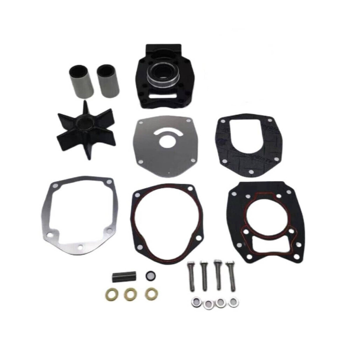 Solid Spare Mercury Mariner Water Pump Impeller Kit 60 125 HP Replaces 46-8M0113799 43024A7