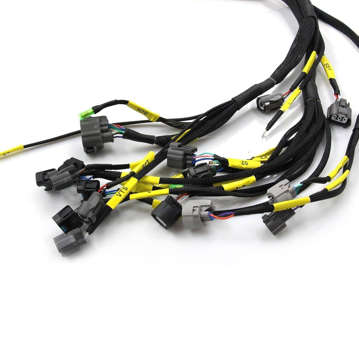 Solidspare Tucked Engine Wire Harness For 1992-2000 Honda Civic Integra OBD2 D/B-series