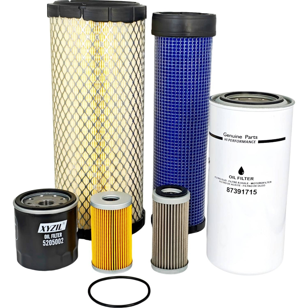 Solid Spare Filter Kit Fit for New Holland SBA140517050 87682991 87682994 1909143 87391715