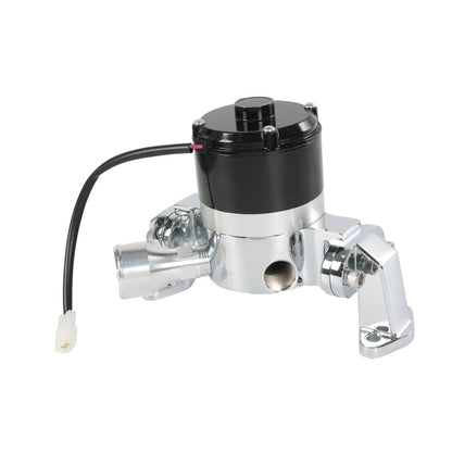 Solidspare Chrome High Flow Electric Water Pump for SBC Small Block Chevy 283 327 350 400