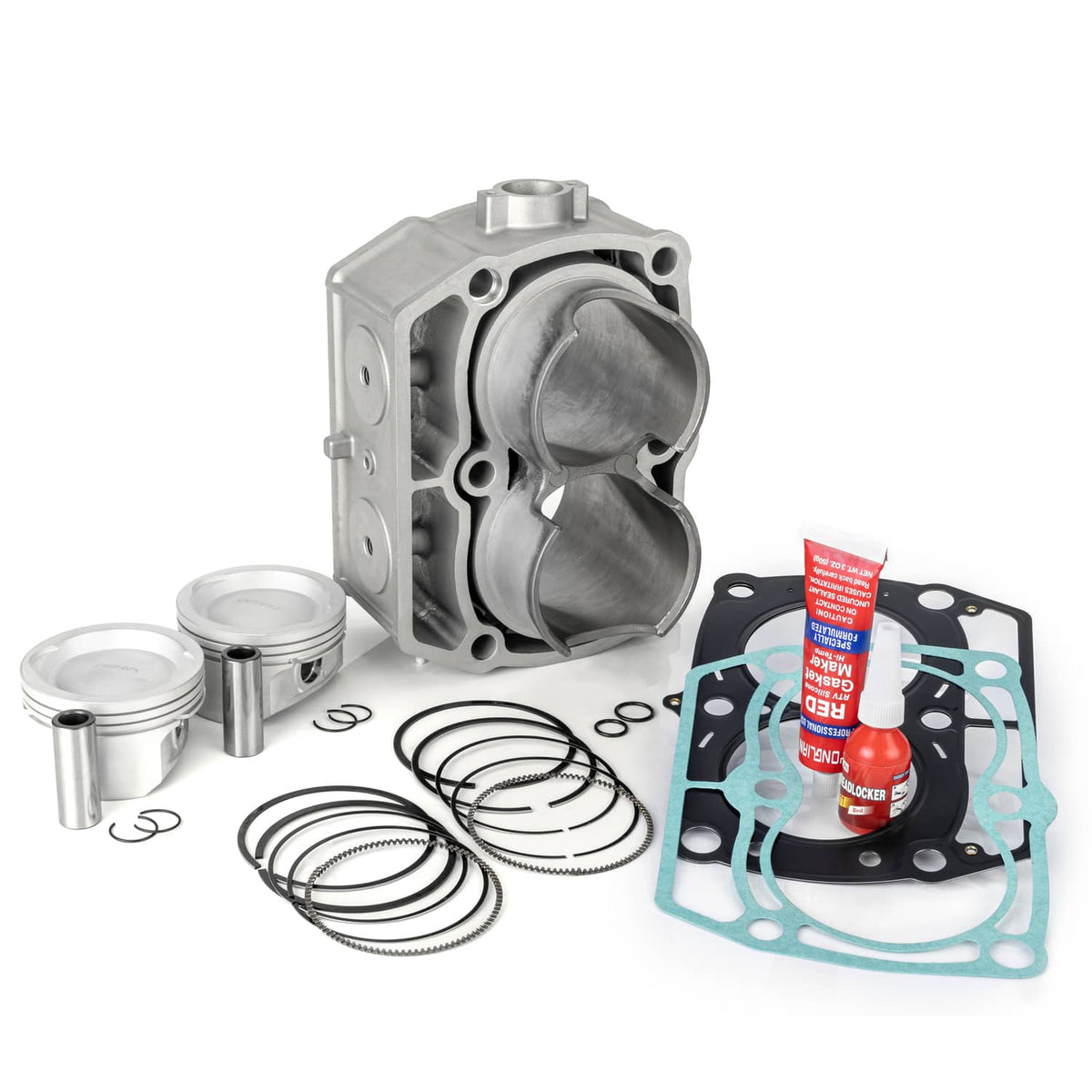 Solidspare Cylinder Piston Ring Gasket Top End Kit for Polaris RZR S 800 EFI 2008-2014 UTV