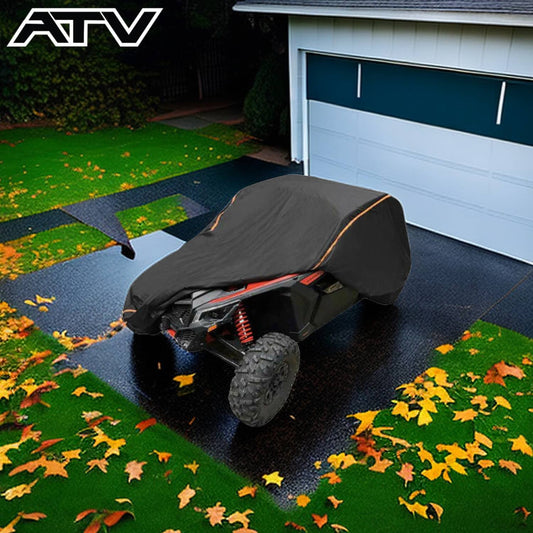 Solidspare UTV Storage Cover Waterproof Relective Strip for Can-Am Maverick X3 Max R Turbo