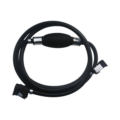 Solid Spare Outboard Boat Motor Fuel Line Hose With Primer Bulb and Connectors 5/16 " Yamaha