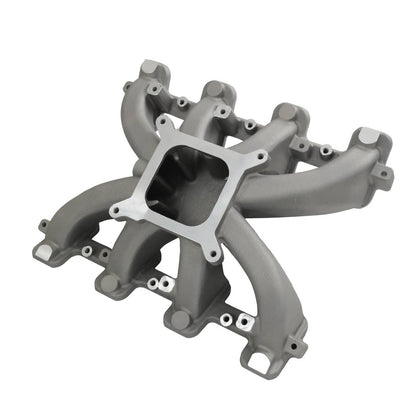 Solidspare Intake Manifold w/ Gasket Single Plane Mid-Rise For GM LS1 LS2 LS6 2500-7000