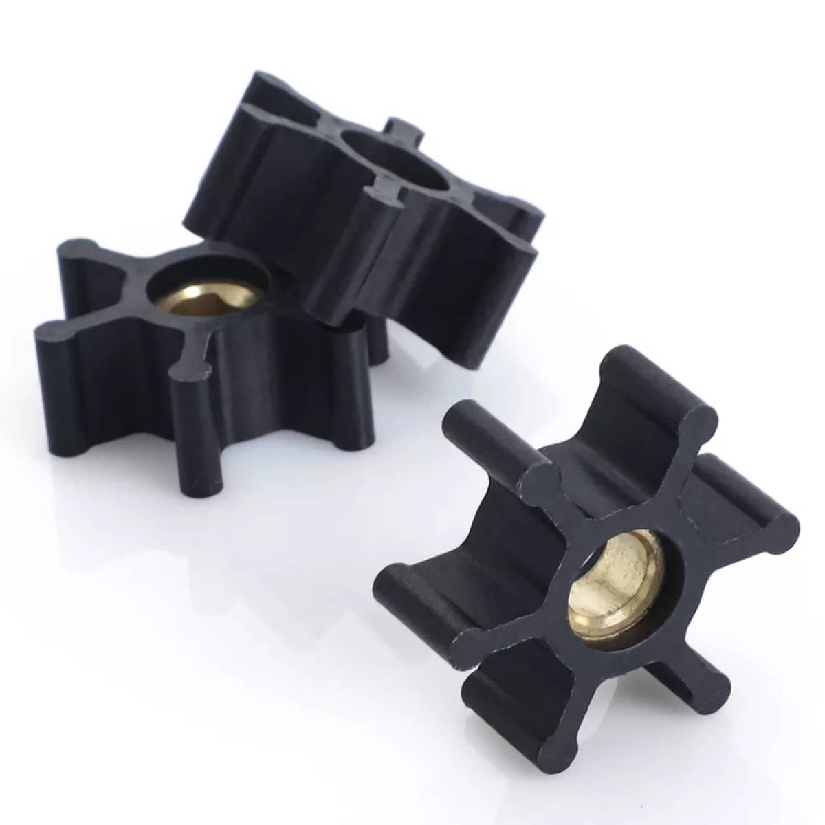 Solid Spare Impeller for Utility Water Transfer Pump Fits 1/10th HP & 1/12th HP 3 Pack