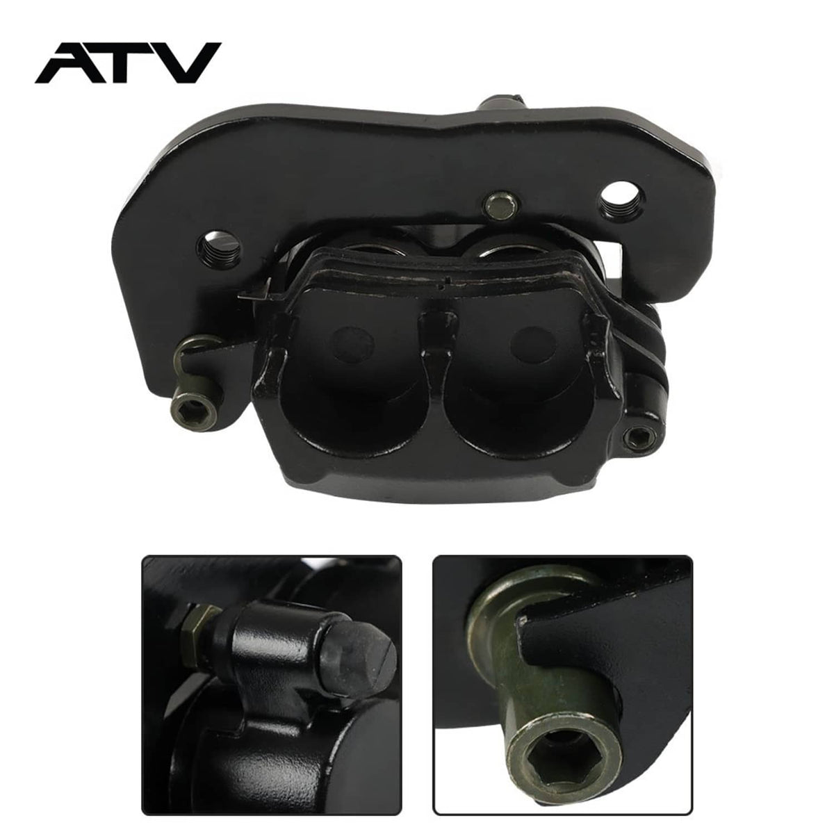 Solidspare For Can-Am Outlander 450 500 570 650 850 1000 1000R Front & Rear Brake Calipers