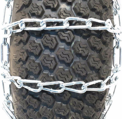 PAIR 2 LINK TIRE CHAINS 24X12X10 24X12X12 FOR POLARIS SCRAMBLER & SPORTSMAN