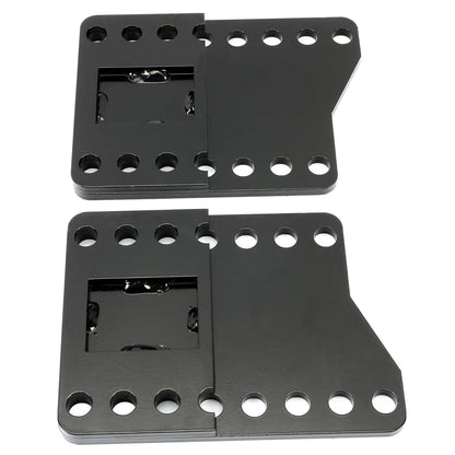 Solidspare Universal Black Steel Snowplow part Mount Drop Brackets Lift Extension Kit