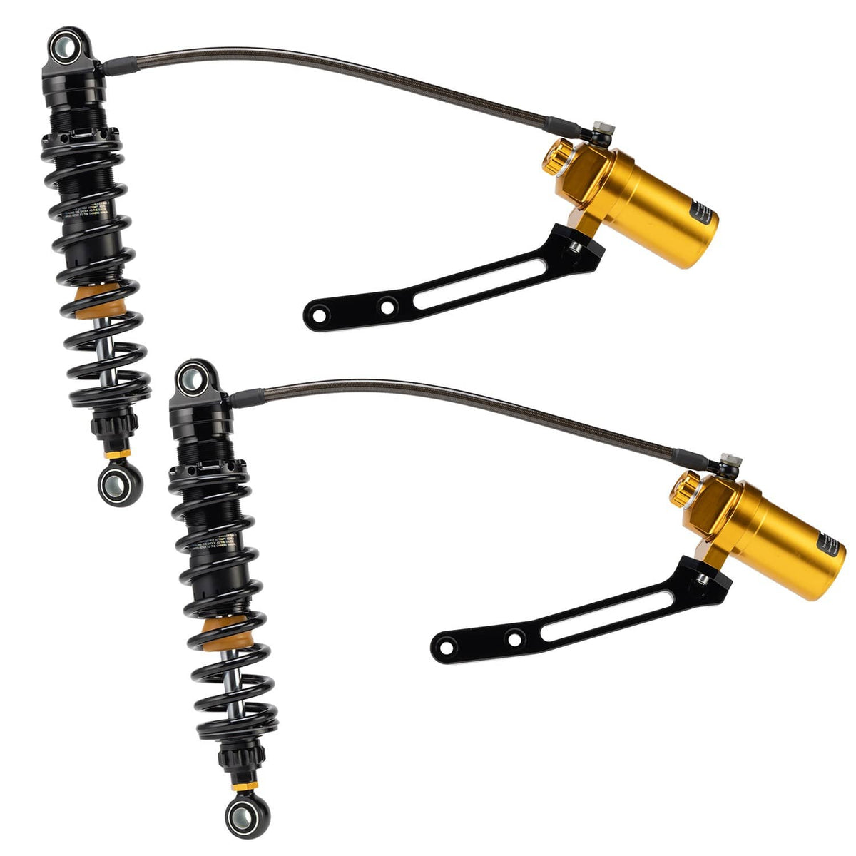 Solidspare Remote Reservoir Rear Suspensions Shock For Harley Electra Glide FLHT 2019-2022