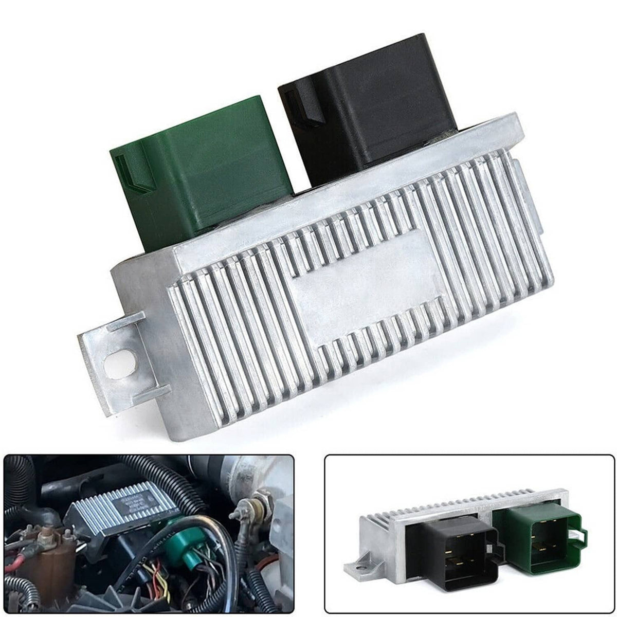 Solidspare New For 2000-2010 Ford 6.0L 7.3L Powerstroke Glow Plug Control Relay Module GPCM