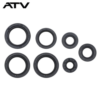 Solidspare Intake&Exhaust Valve Seals Cylinder Head Overhaul Kit For Honda Recon250 2x4