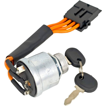 Solid Spare 86569718 Ignition Key Switch For New Holland TC25 TC25D TC29 TC29D TC33 TC33D