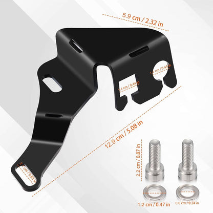 Solidspare Intake Manifold Throttle Cable Bracket Kit for Gen IV/GMT800/ 99-07 GM Silverado