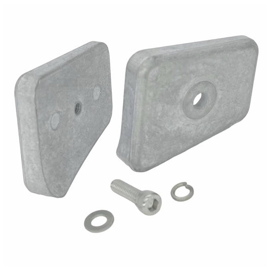 Solid Spare Zinc Anode Double for Johnson Evinrude OMC 20 25 30 35HP 1991-2005 434029 NEW
