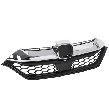 Fit 2017 2018 2019 Honda CRV CR-V Front Bumper Upper Grille Chrome HO1210147C