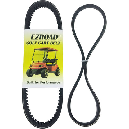 Solid Spare Drive & Starter Belt Kit for EZGO Golf Cart 2008-up RXV TXT 606136 606138