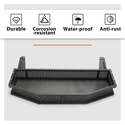 Solidspare Cargo Basket Front Outer Utility Storage Basket For Club Car DS Golf Cart