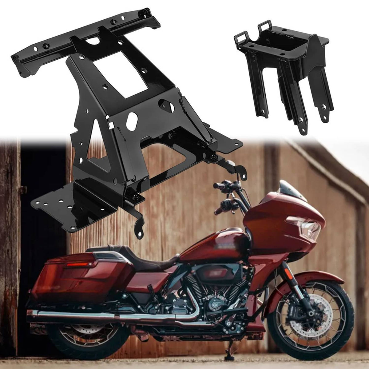 Solidspare For Harley Road Glide FLTRX 2015-2025 Inner Fairing Radio Frame Brackets Mount