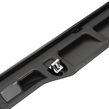 Solid Spare For GMC Yukon / Yukon XL Denali 21-24 Front Upper Hood Molding Trim Gloss Black
