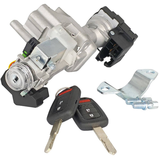 Solid Spare Ignition Lock Cylinder Switch w/ 2 Remote Key 39730-T2A-A0 Fit for Honda Engine