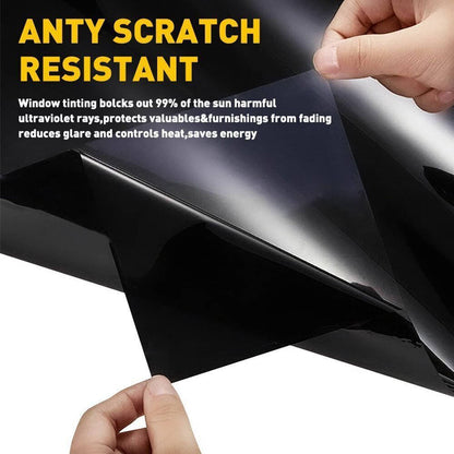 Solidspare 300CM Uncut Roll Window Tint Film 5% VLT 20" x 10ft Car Home Office Glass New