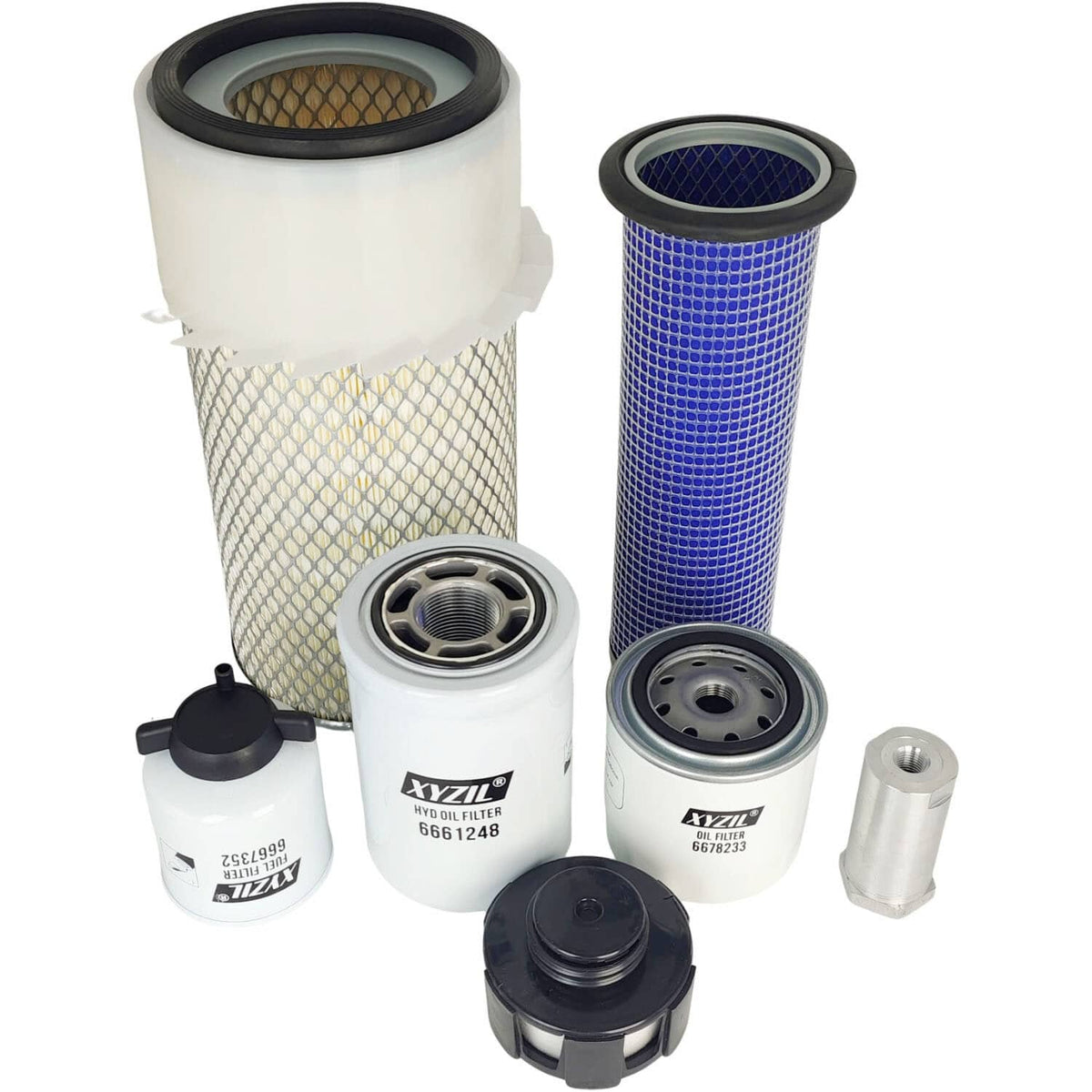 Solid Spare Maintenance Filter Kit Fit for Bobcat S220 A300 S250 S330 S300 Skid Steer Loader