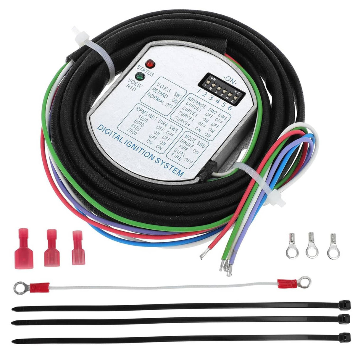 Solidspare For Harley Dyna Programmable Single Fire 53-644 Electronic Ignition Module