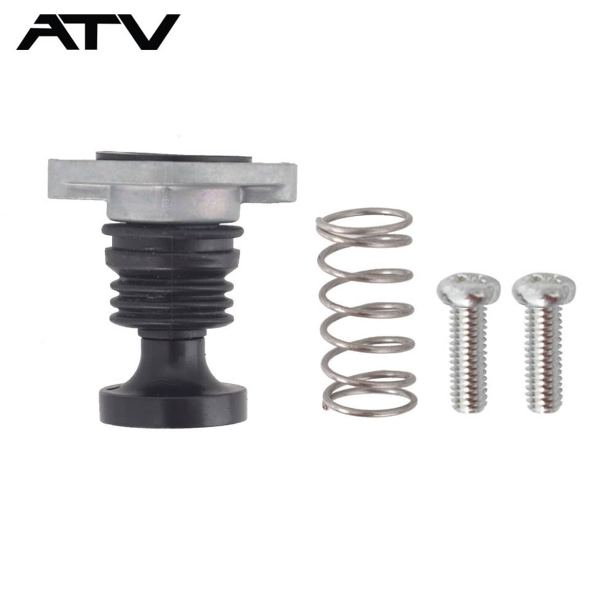 Solidspare Carburetor Primer Pump Kit Fit For Honda Rancher 350 400 650 TRX 350 400 650