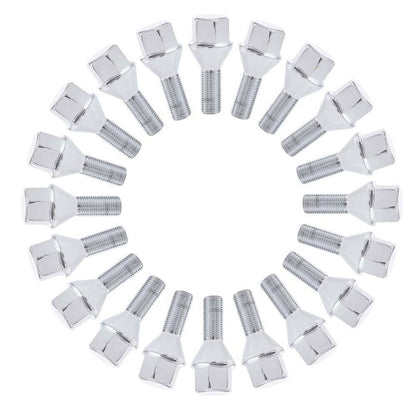 Solidspare 20PCS 12x1.25 Wheel Lug Nuts For Jeep Cherokee Compass Dodge Dart Chrysler 200
