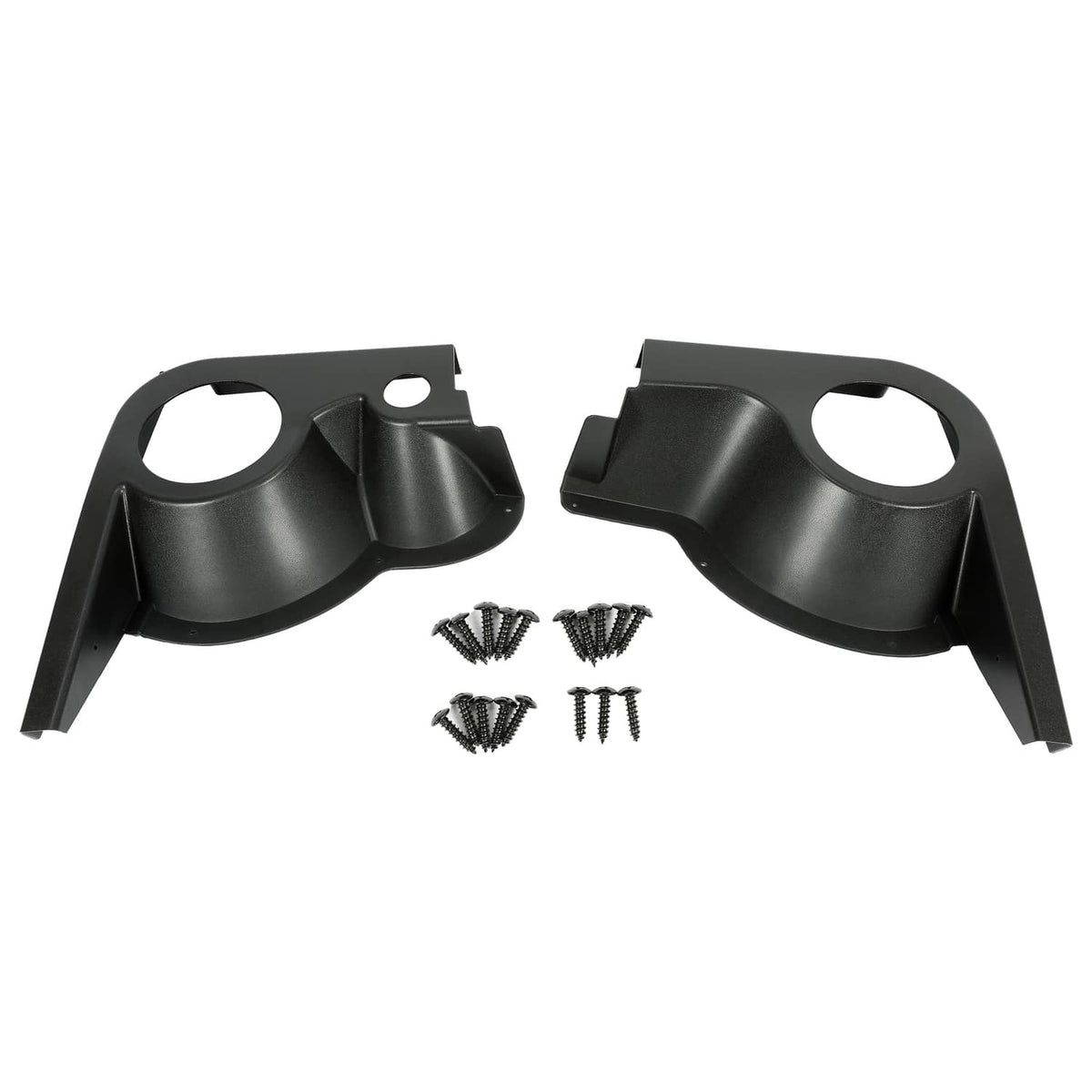 Solidspare For EZGO TXT Golf Cart Speaker Pods Fits 6.5" Speakers Audio Stereo Housings