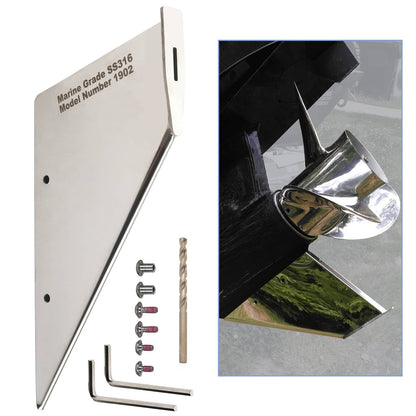 Solid Spare 27151 Skeg Guard Protector for Yamaha 150-175HP/ 200HP 2 Stroke HPDI/ 200 VMAX