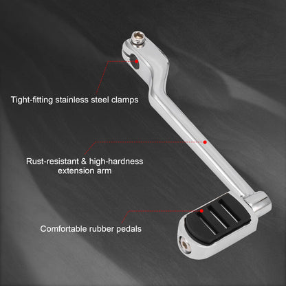 Solidspare Heel Toe Shift Lever Shifter Peg Pedal For Harley Electra Glide Heritage Softail